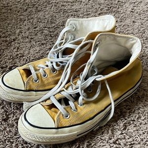 Mustard Yellow Converse